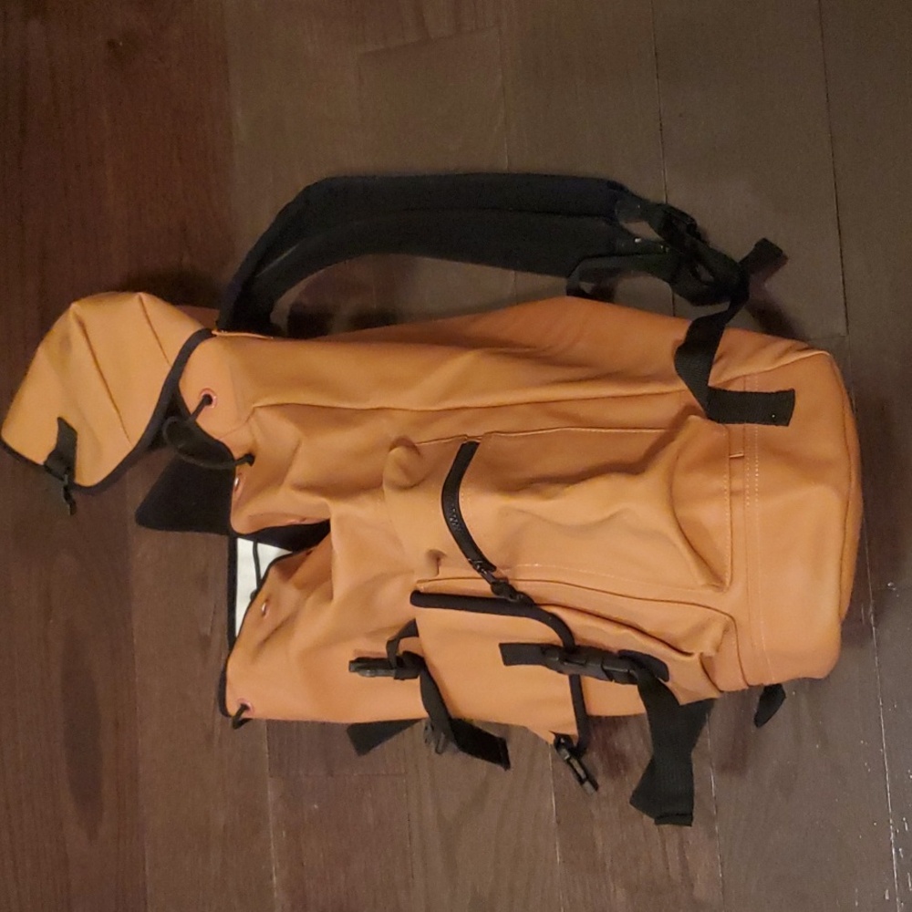 J Crew Rubberized Waterproof Backpack. - image 6